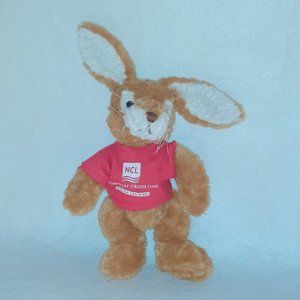 Vintage 1999 Logo Bear Norwegian Cruise Line Bunny